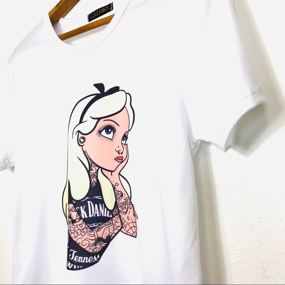 Inked Tatooed Princess Silky T-shirt